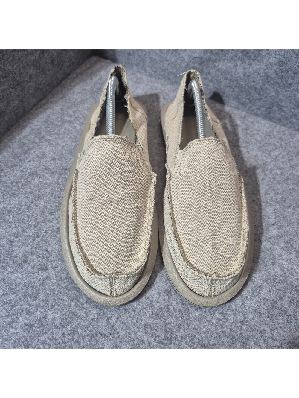 Sanuk Donna Kemp Two Tone Loafers Slip On Casual W10